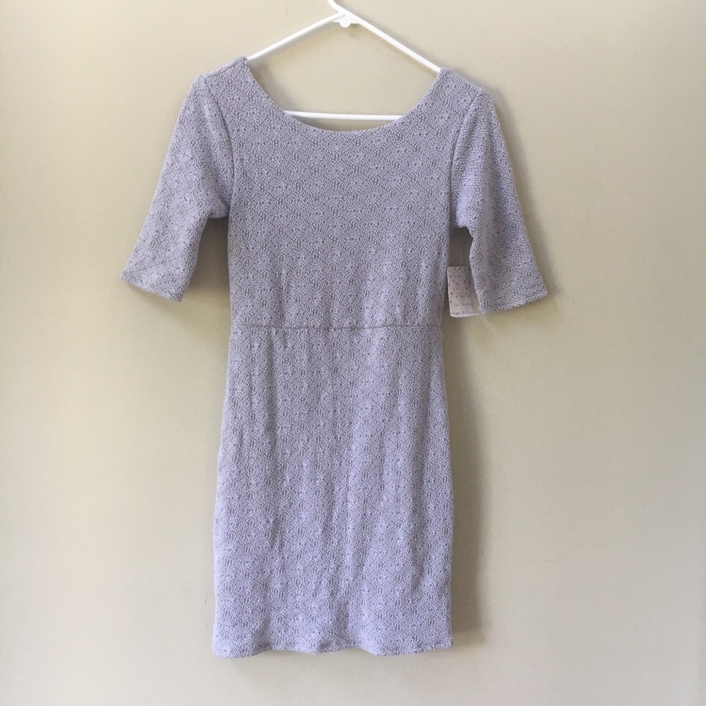NWT Free People Textured Body-Con Dress
